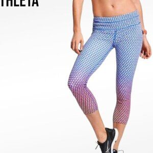 Athleta Leggins Capri Geometric Tights Size M
